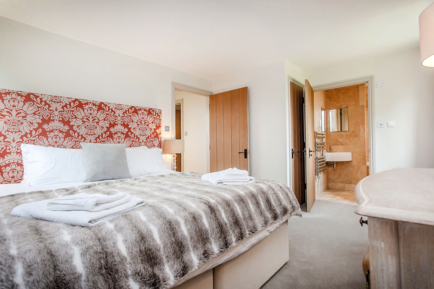 Image of the second bedroom in Deerleap at Lilycombe Farm