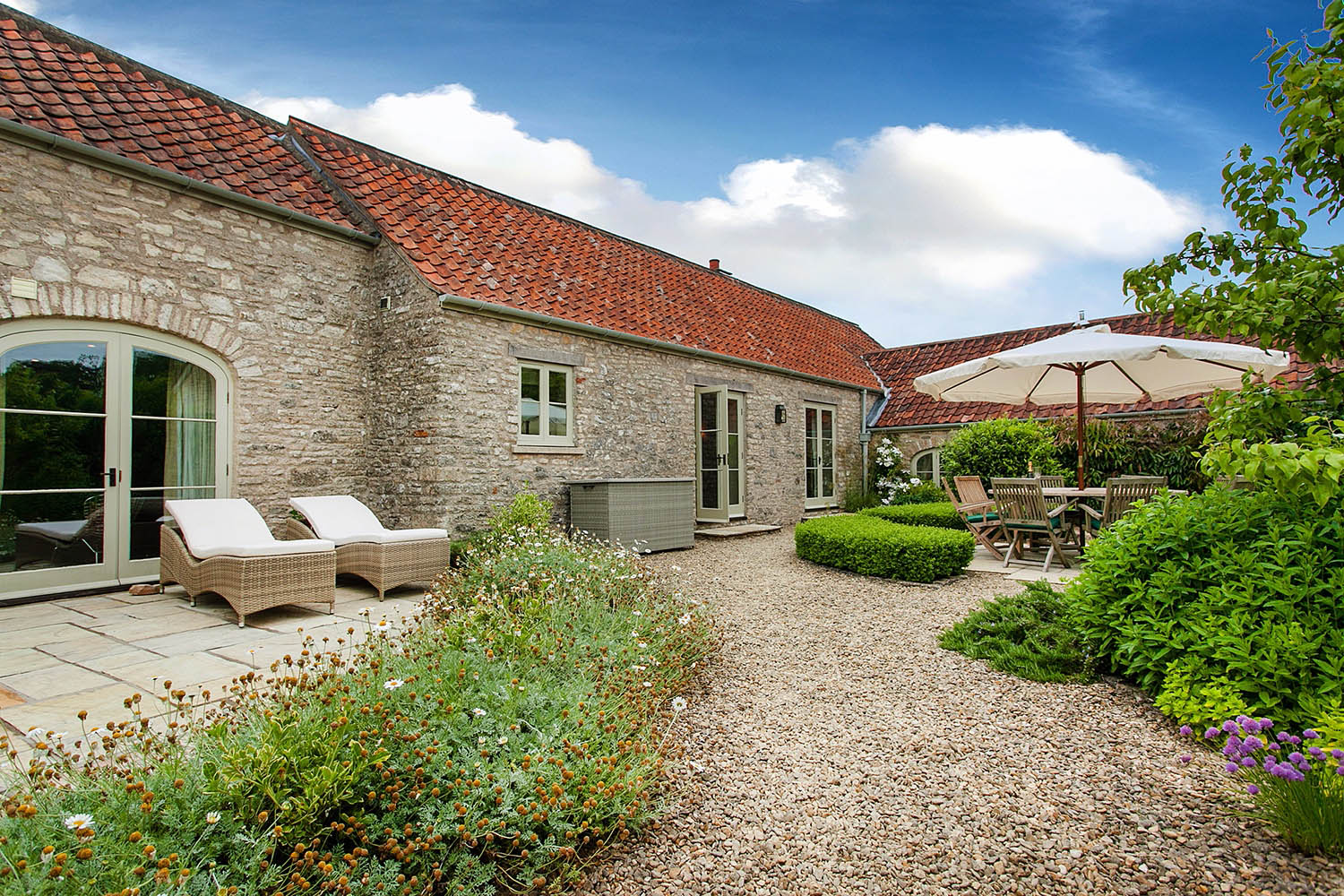 The Private Garden at The Garden House, Lilycombe Farm