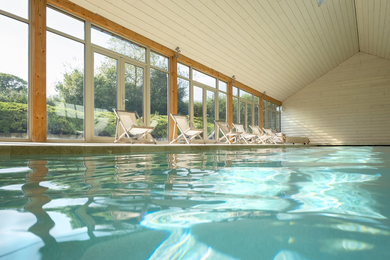 Sun-dappled Water at the Swimming Pool